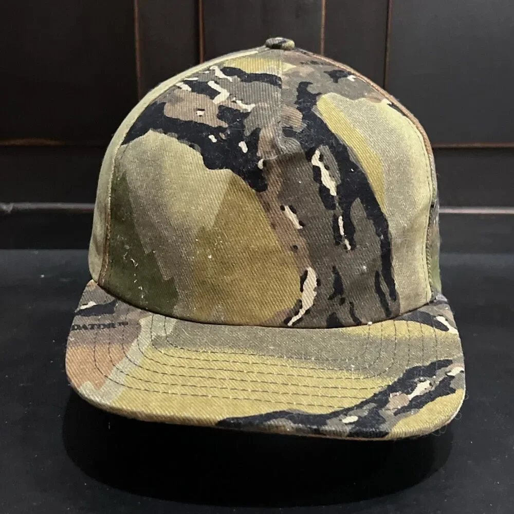 Vintage 80s Camo SnapBack Hat